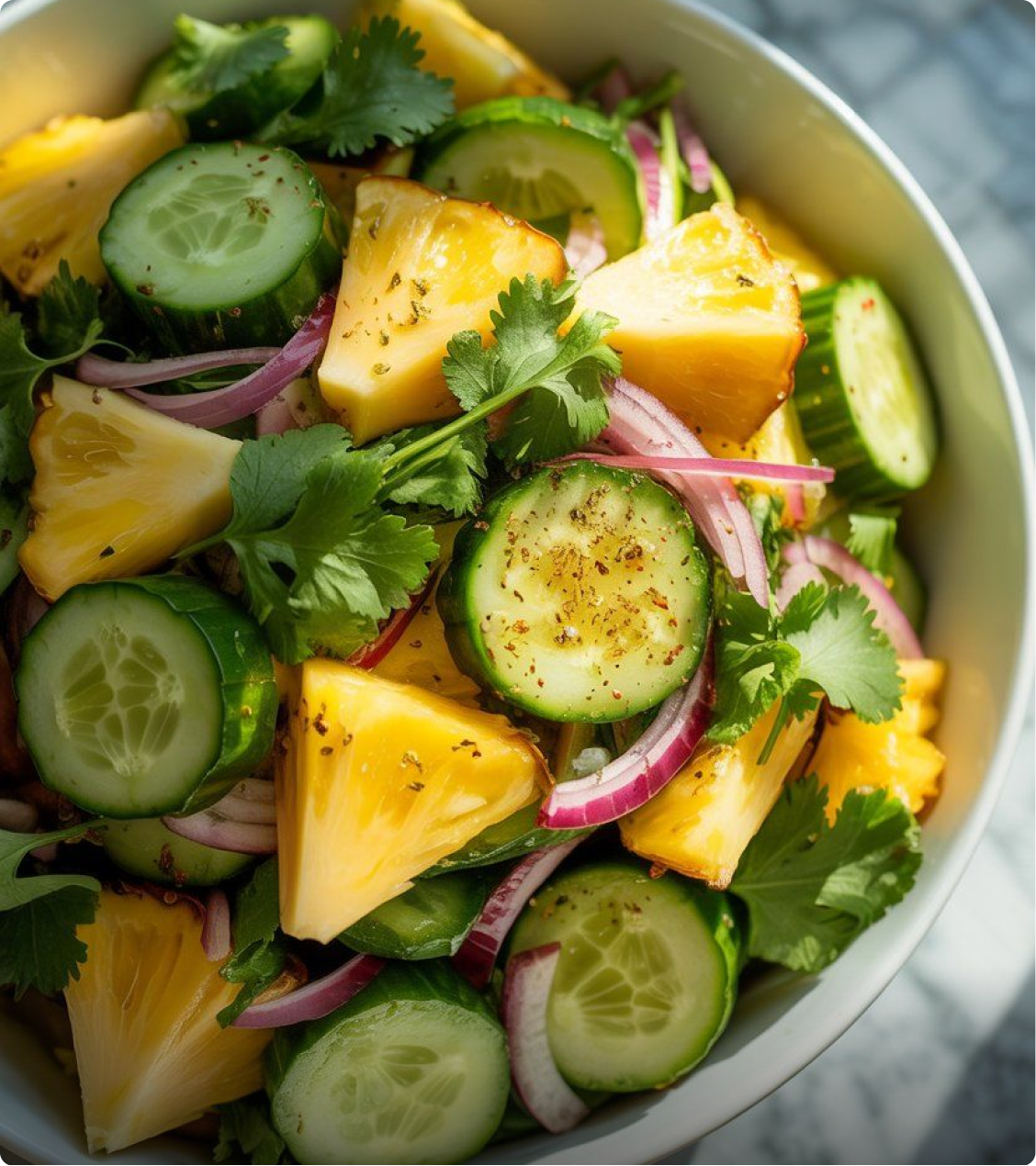 Pineapple Summer Salad