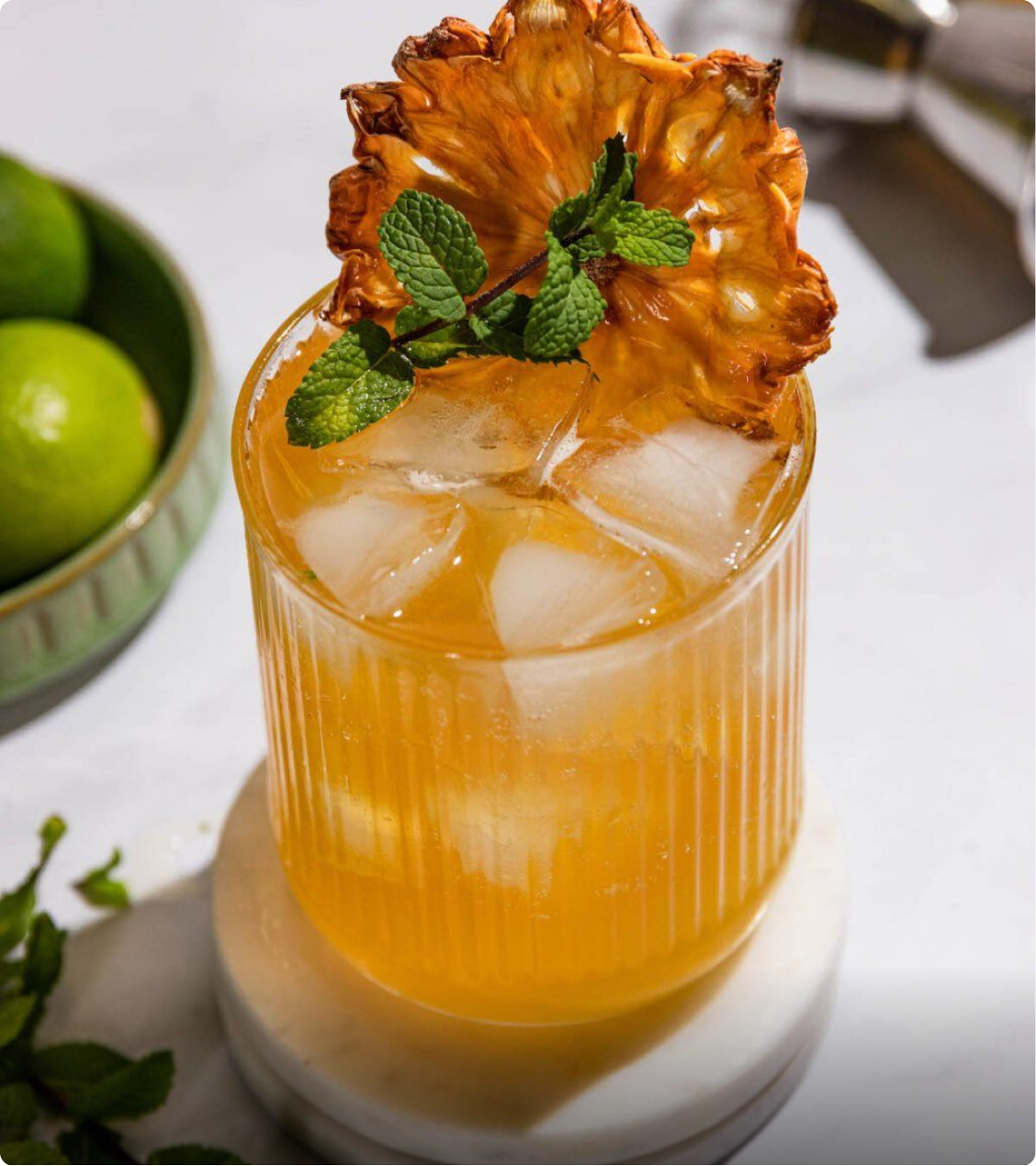 Pineapple Sunset Drink
